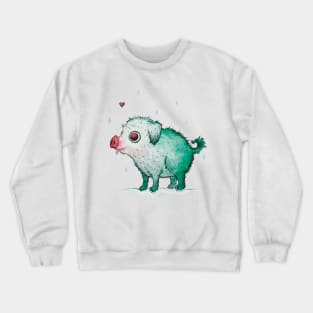 Cute monster piggie Crewneck Sweatshirt